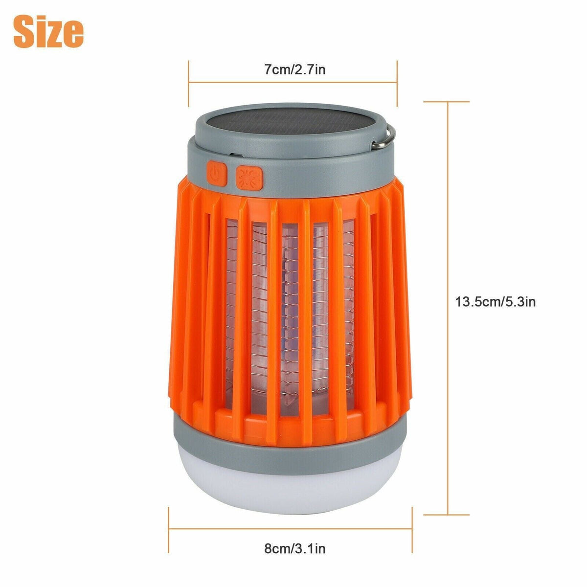 Solar Rechargeable Mosquito Zapper & Camping Lantern