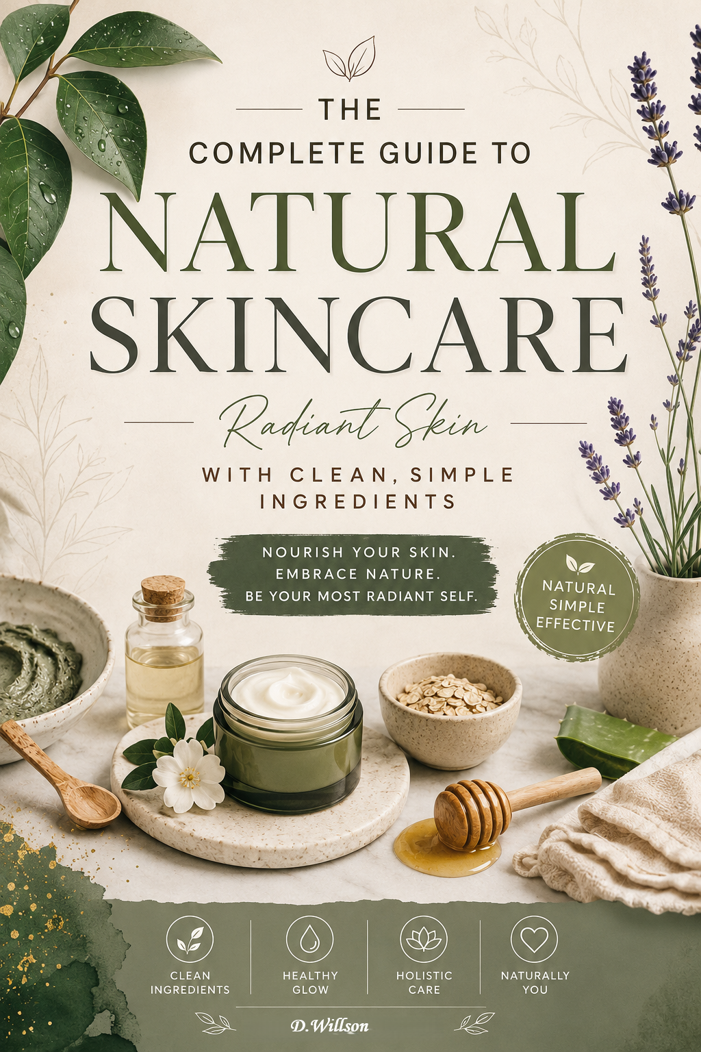 The Complete Guide to Natural Skincare Radiant Skin with Clean, Simple Ingredients