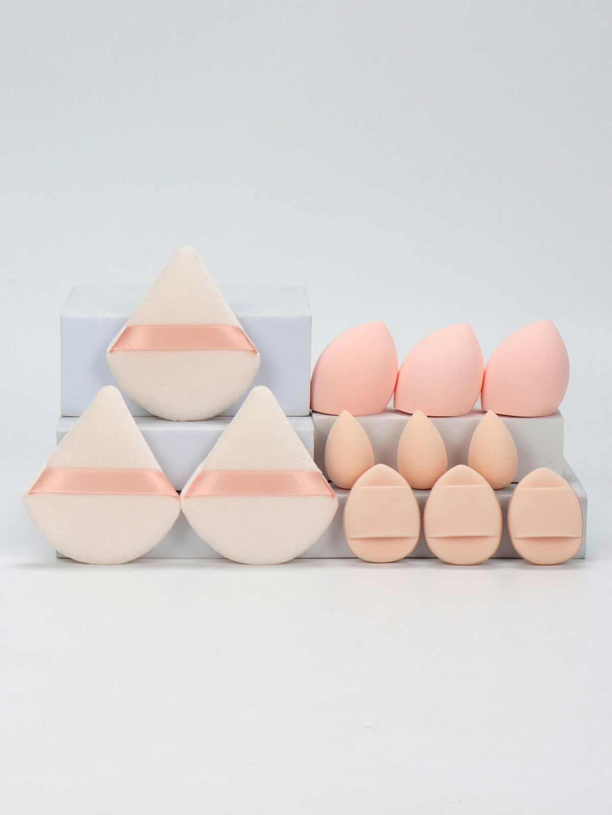 12-pc  Set All-Purpose Makeup Sponge Set