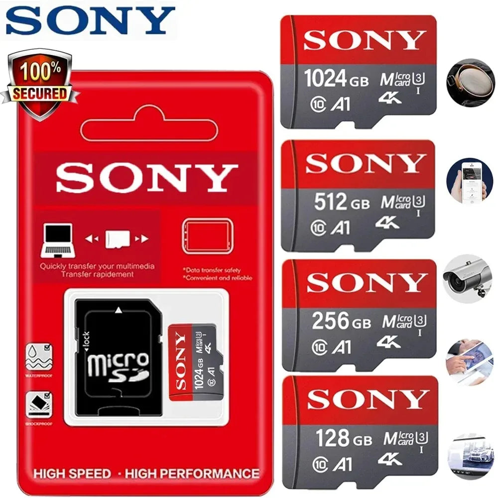 SONY Micro SD 1 TB Memory Card Class