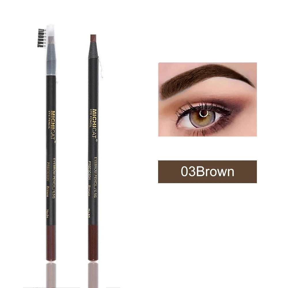 1PC Eyebrow Pencil — Waterproof Microblading Pen | 6 Shades