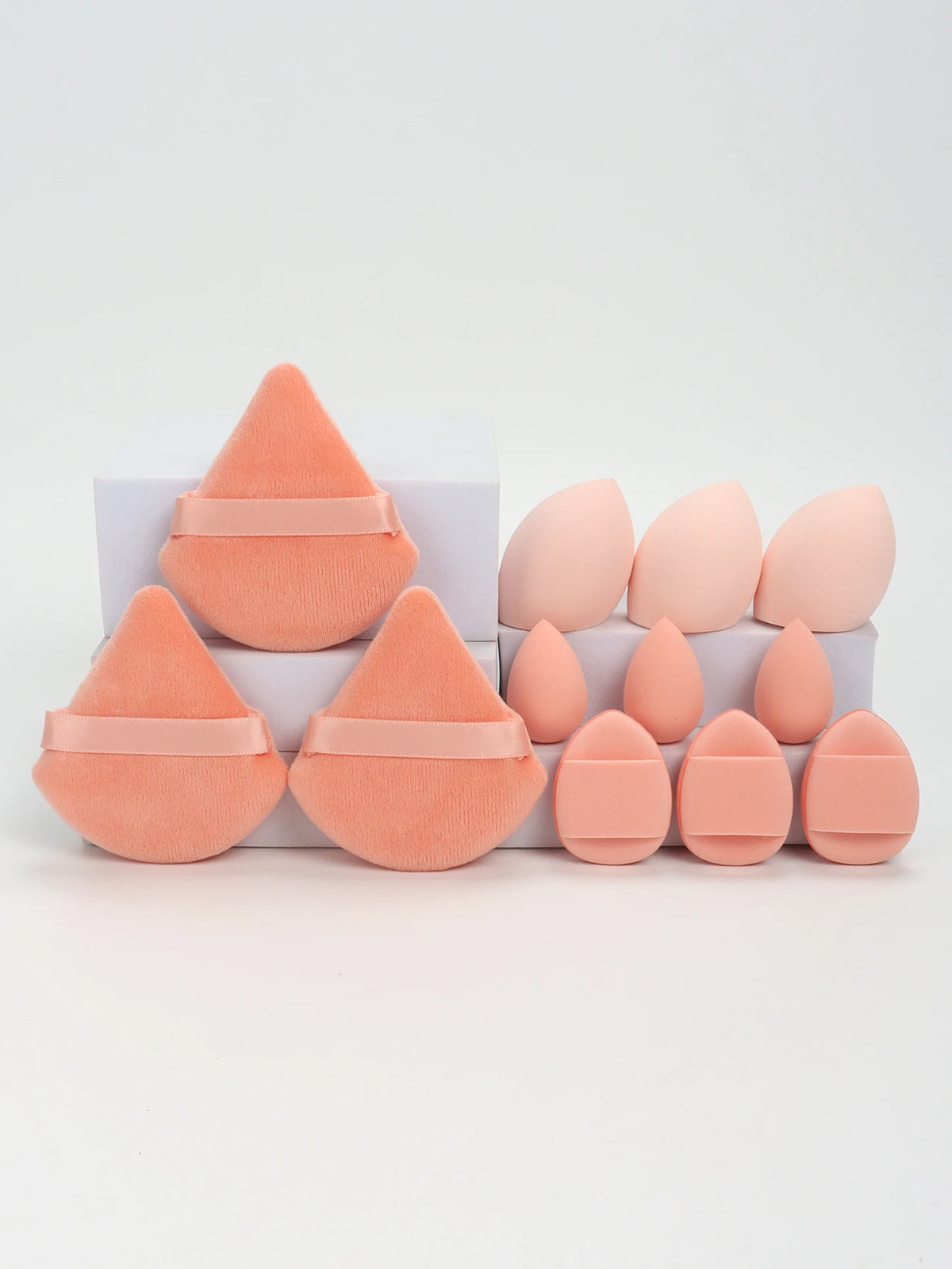 12-pc  Set All-Purpose Makeup Sponge Set