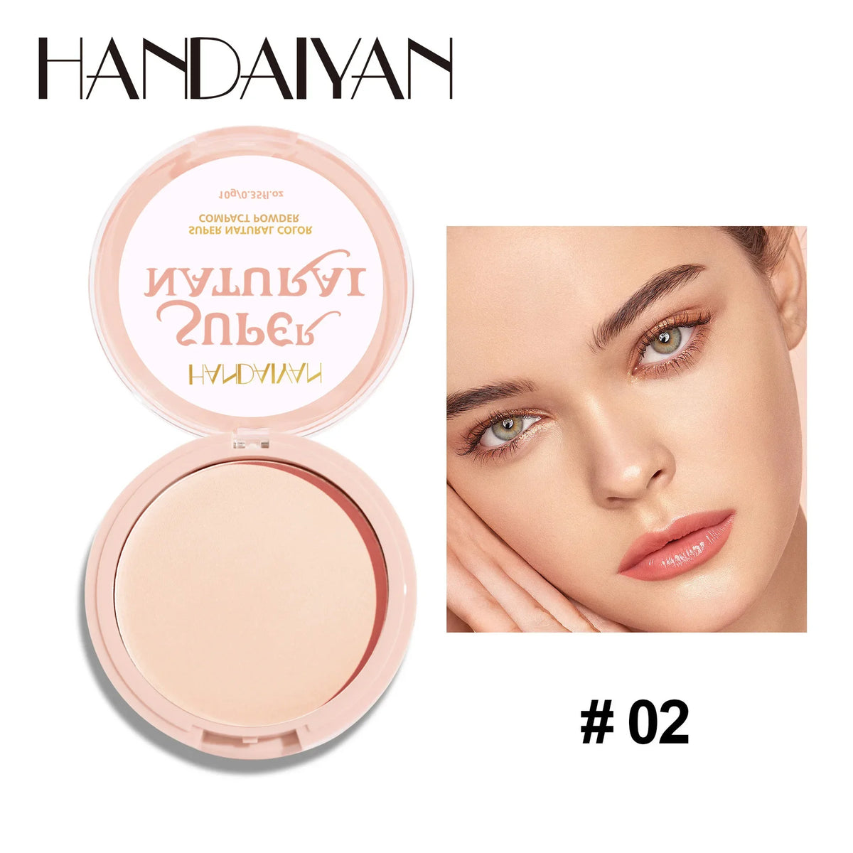 8-Color Matte Face Pressed Powder — 24-Hour Oil Control Setting Powder