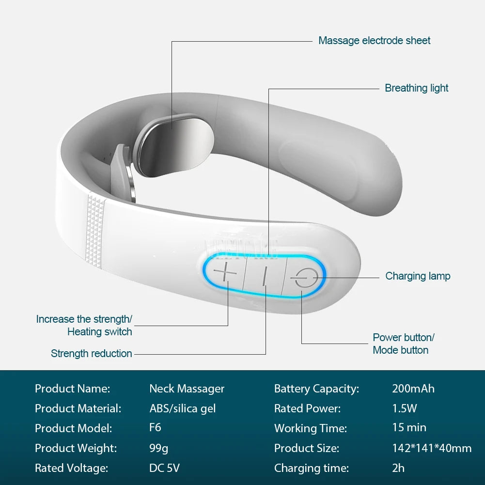Smart EMS Pulse Neck Massager