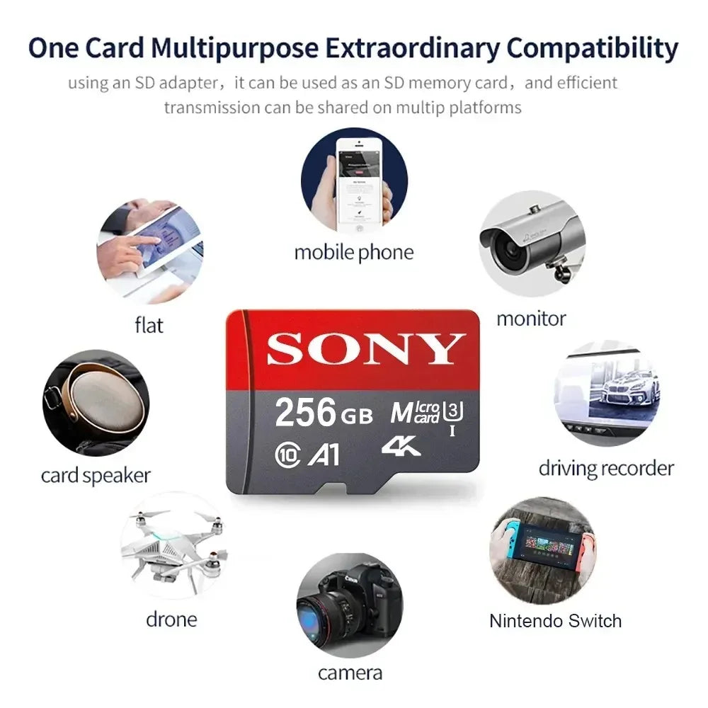 SONY Micro SD 1 TB Memory Card Class