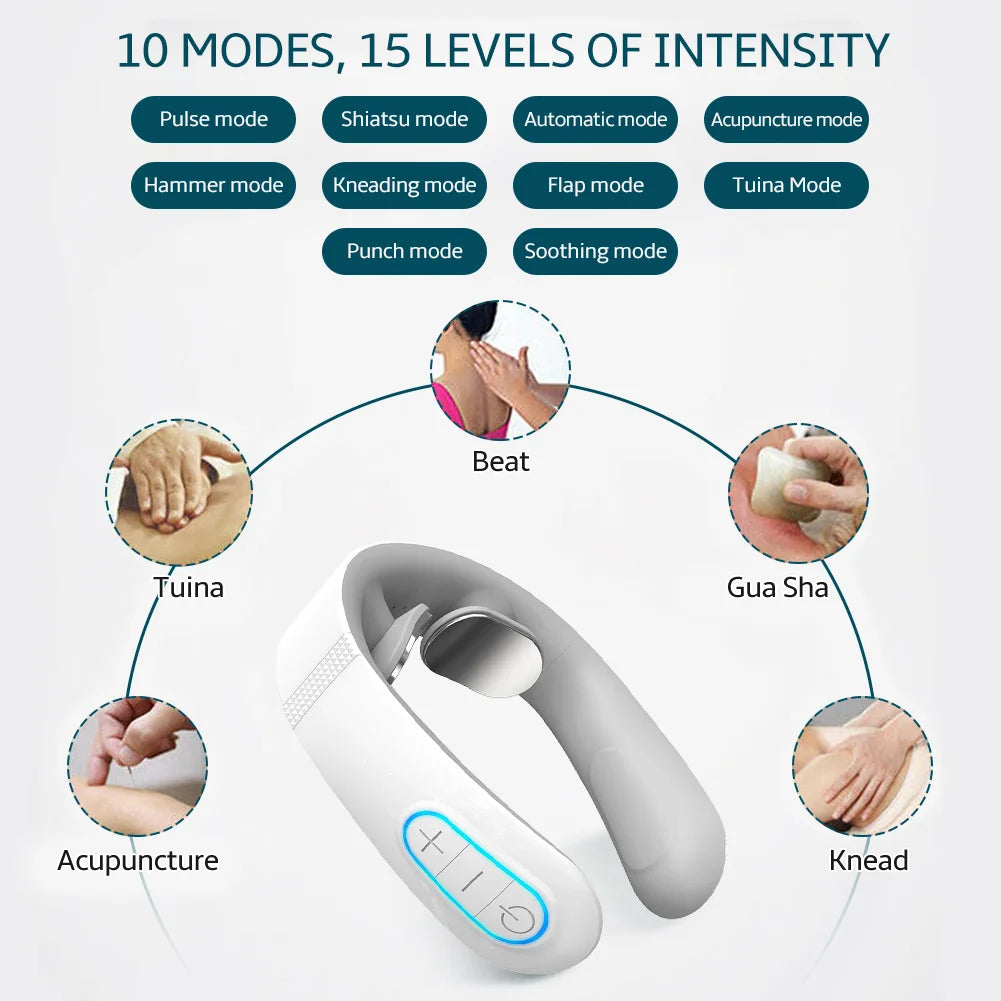 Smart EMS Pulse Neck Massager