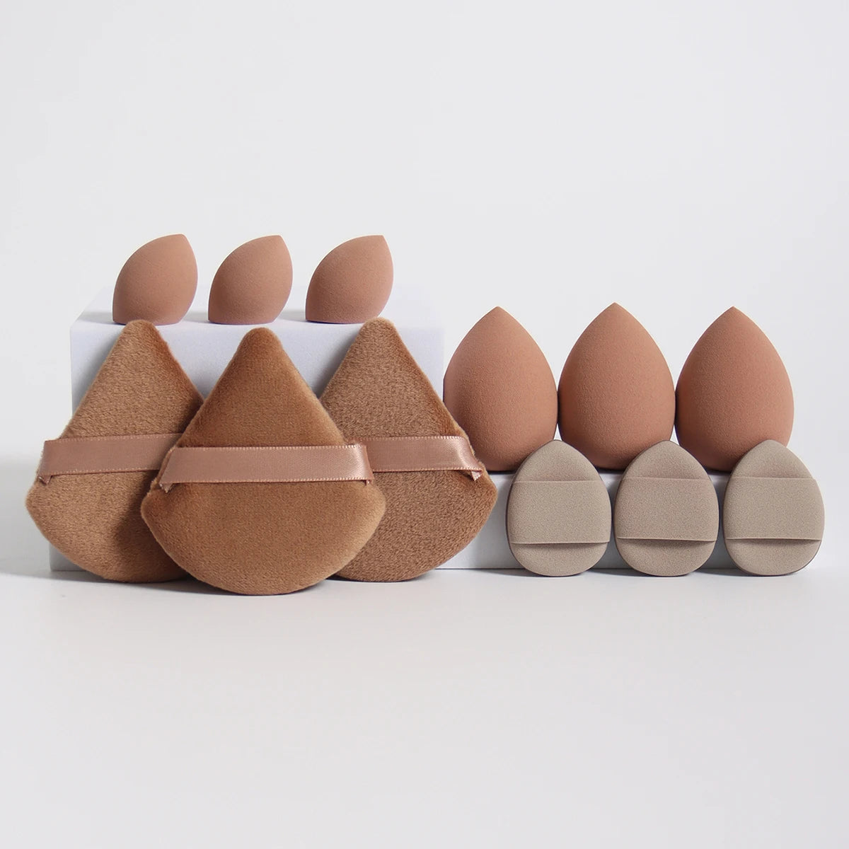 12-pc  Set All-Purpose Makeup Sponge Set