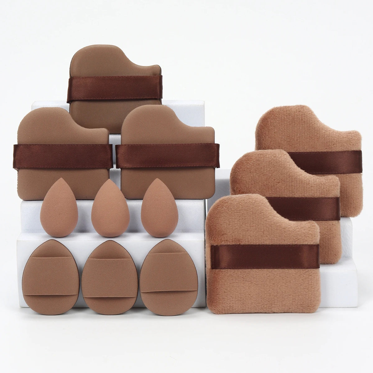 12-pc  Set All-Purpose Makeup Sponge Set