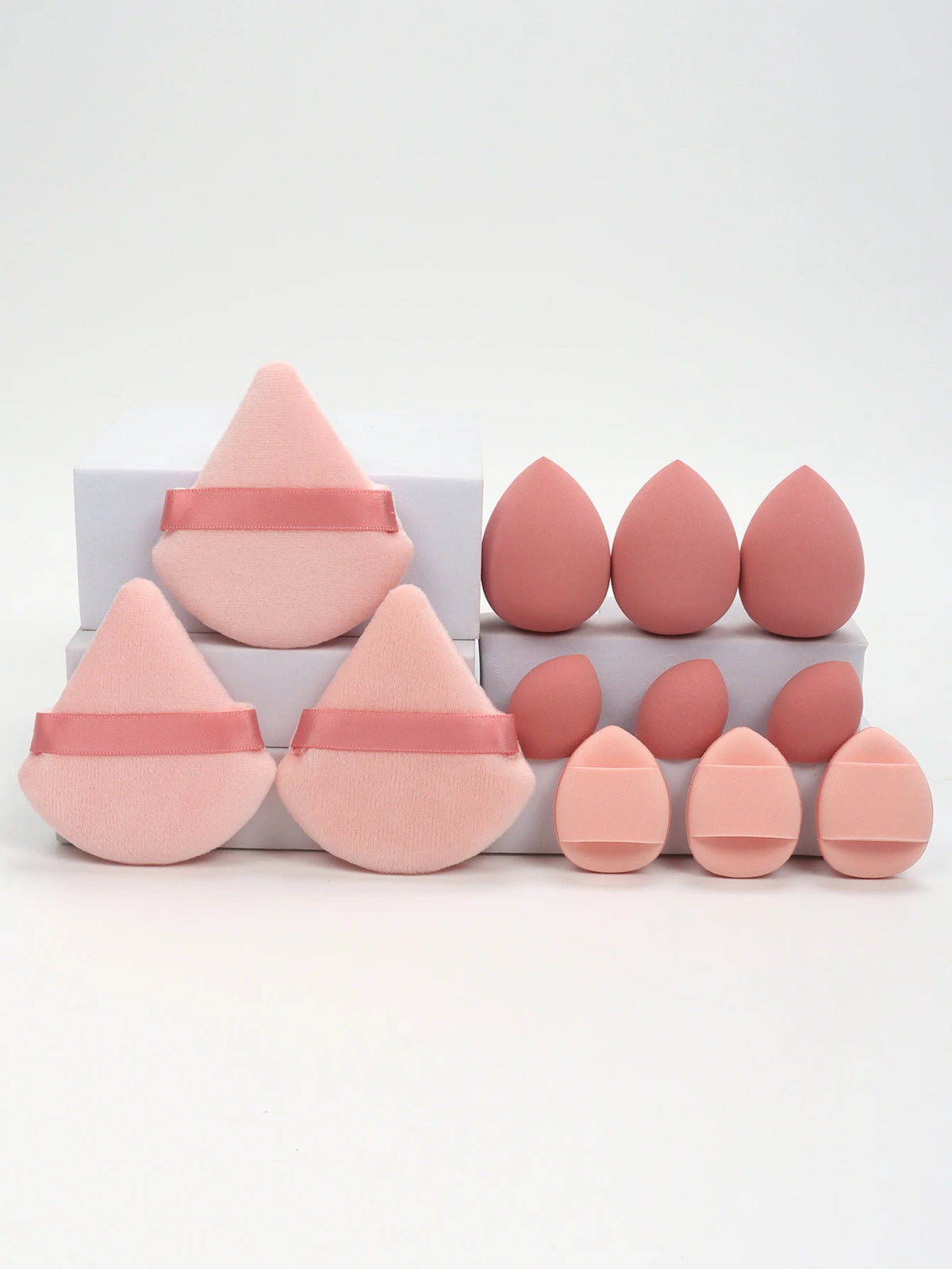 12-pc  Set All-Purpose Makeup Sponge Set
