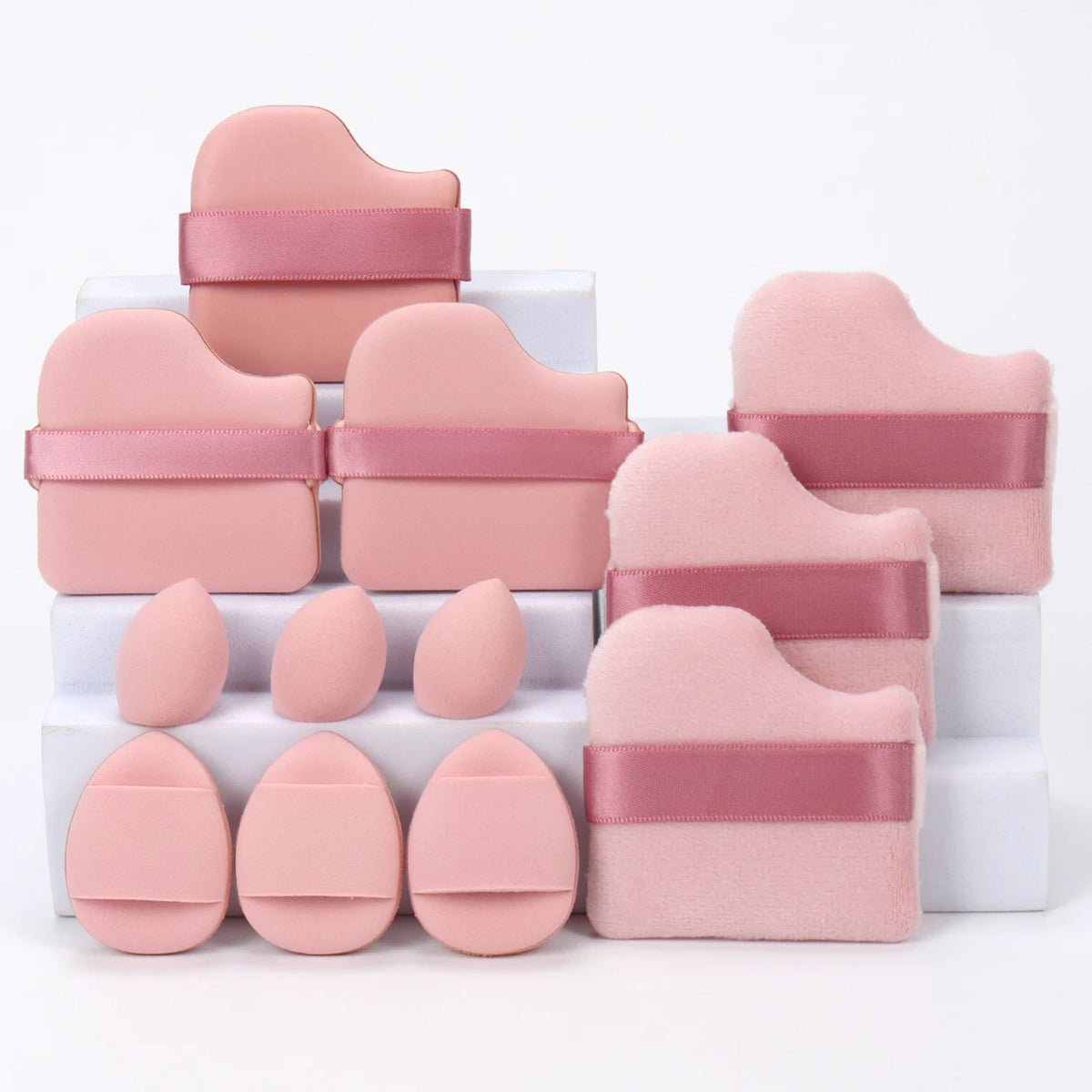 12-pc  Set All-Purpose Makeup Sponge Set