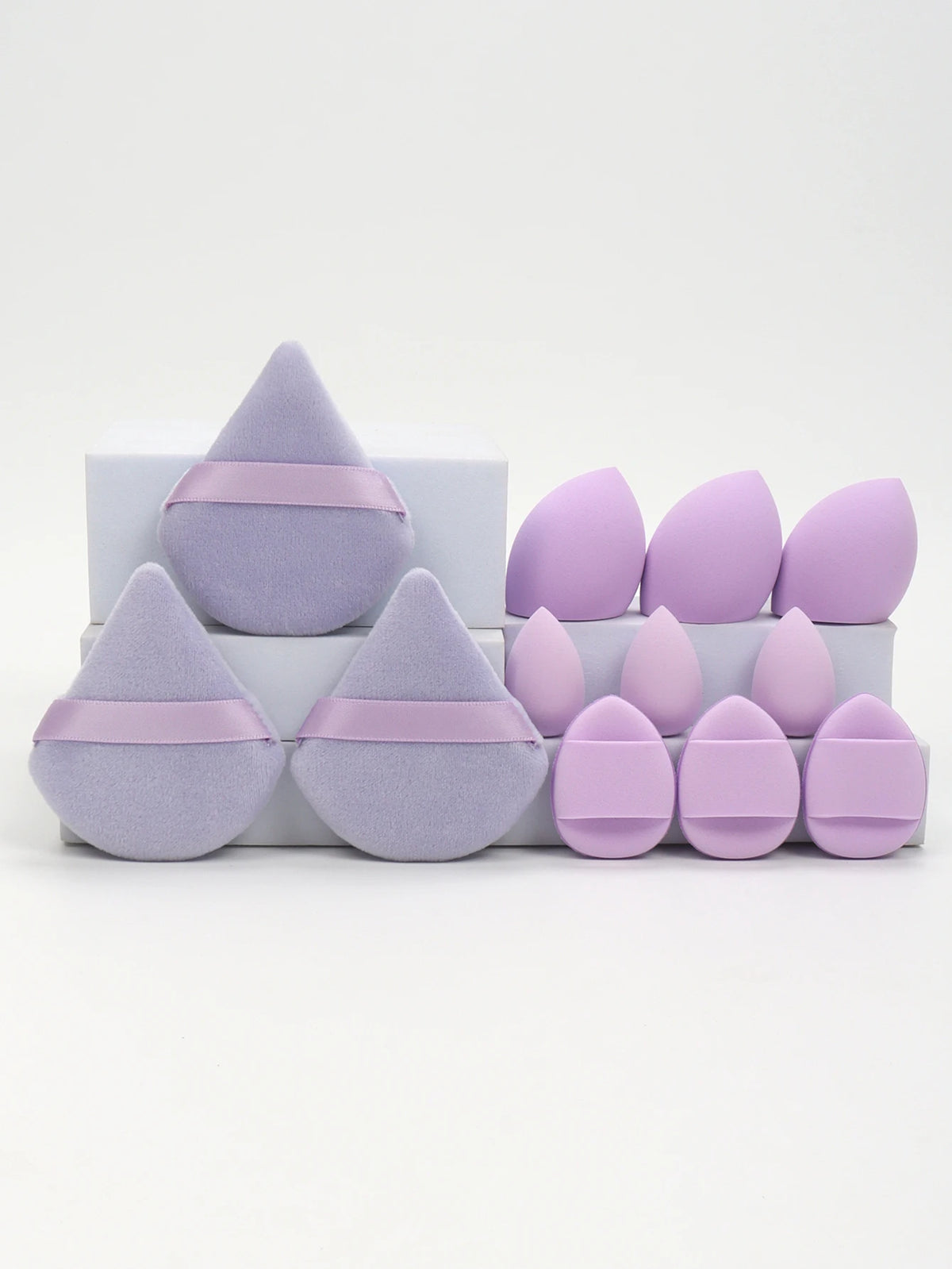12-pc  Set All-Purpose Makeup Sponge Set